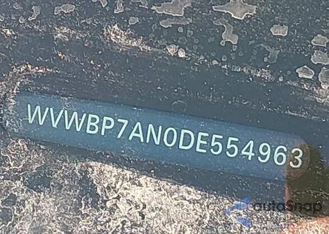 2013 Volkswagen Cc 2.0T Sport z USA, uszkodzony, nr VIN WVWBP7AN0DE554963